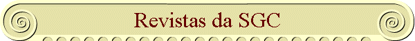 Revistas da SGC